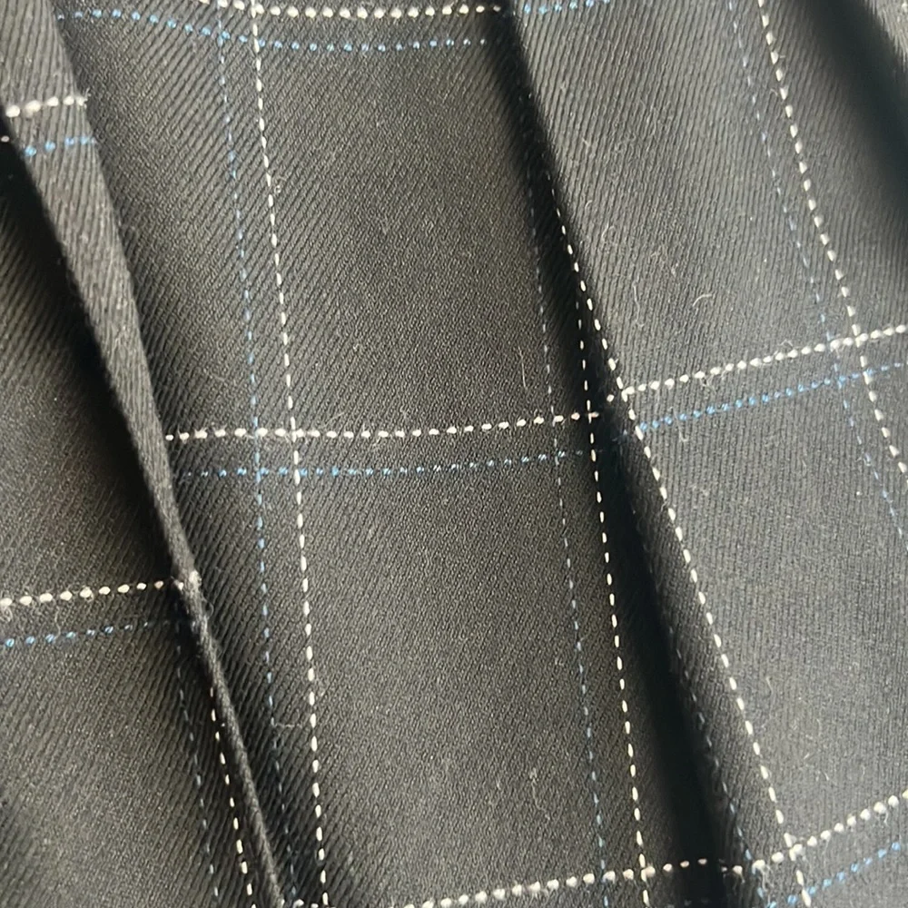 H&M Window Pane Paper Bag Skirt w/pockets - Picture 3 of 5